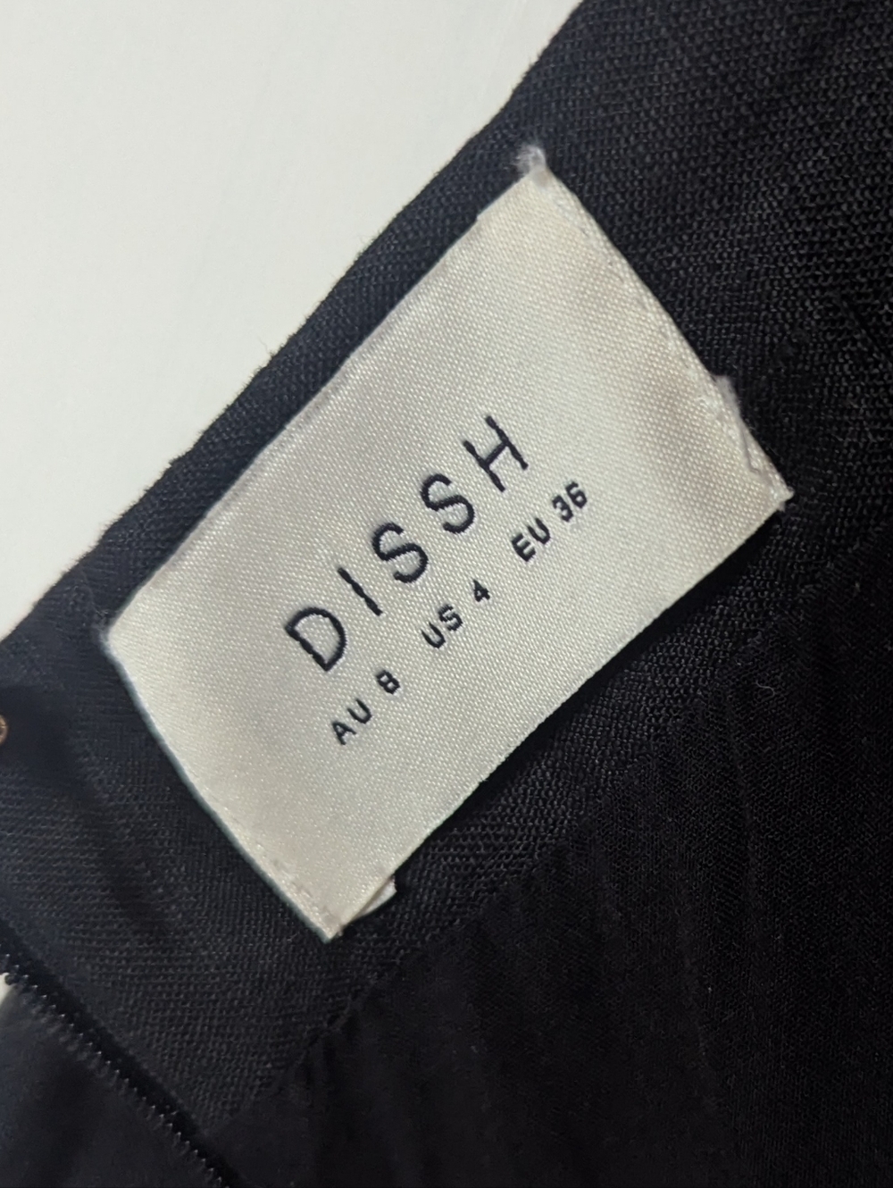 Dissh Black Linen Maxi Skirt - Picture 6 of 9
